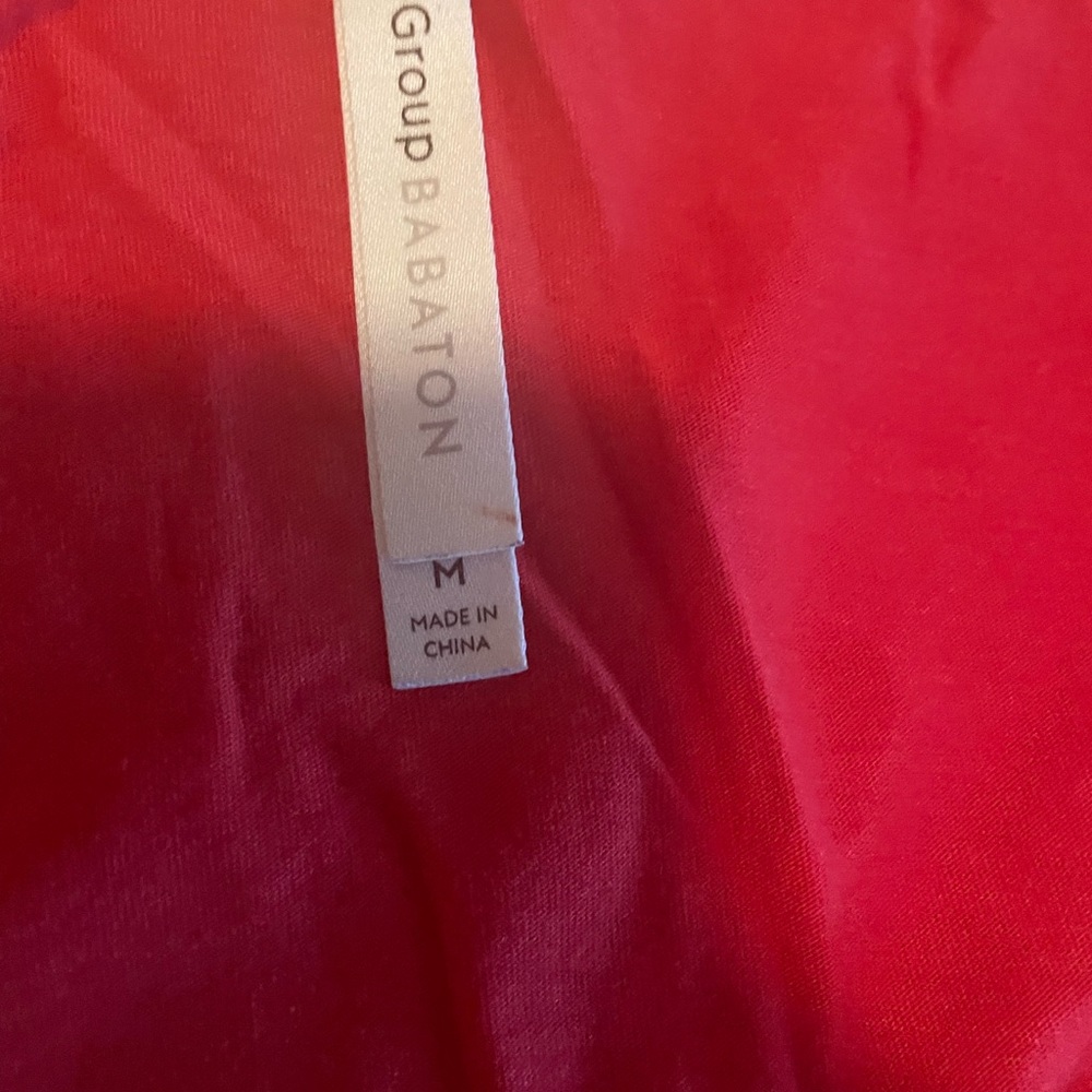 Aritzia the Group by Babaton foundation v neck t shirt in medium